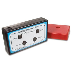 Image of FINAL SALE Talking Calendar Alarm Clock With Cover - BB