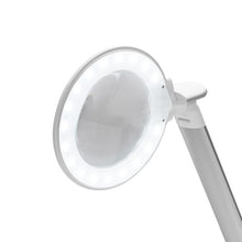 Load image into Gallery viewer, FINAL SALE - Daylight LED Halo Desk Lamp with 2.25X Magnifier SP NR - BB