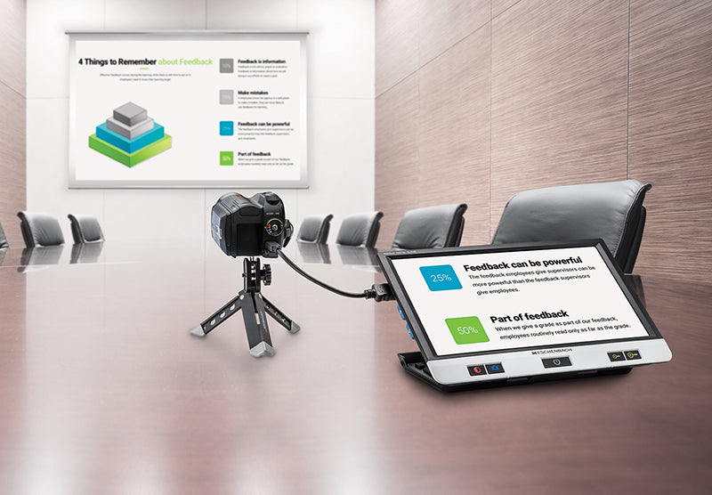 Visolux Loupe Vidéo FHD XL 12 Pouces - Commande Spéciale