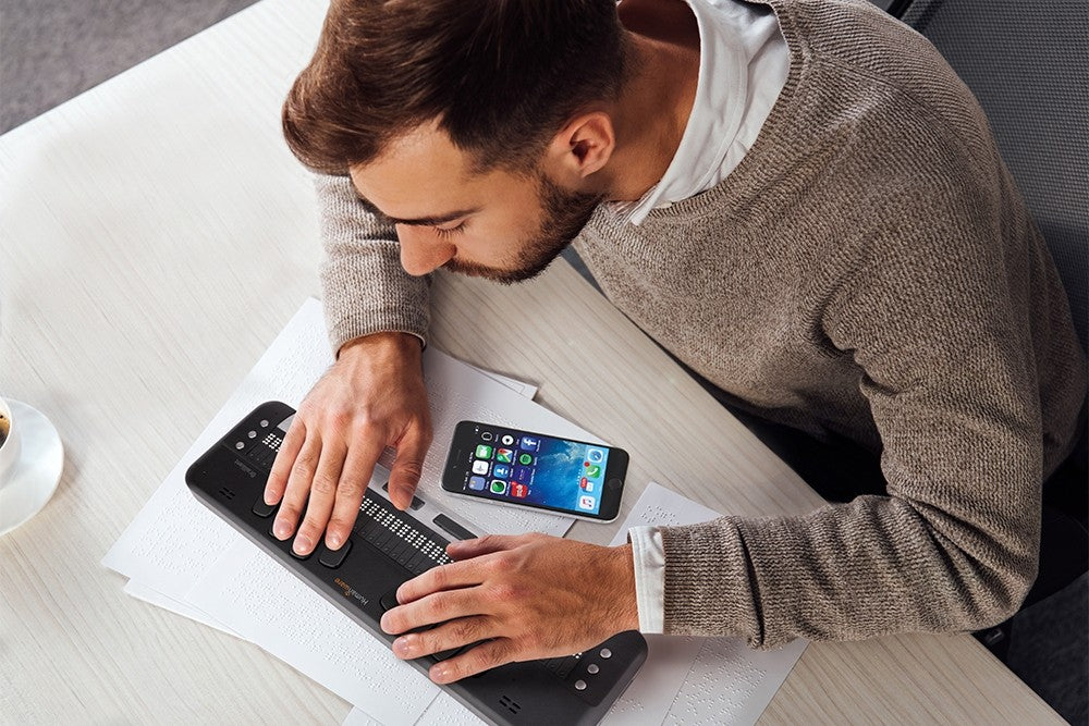 Brailliant BI 40X Cells with Input Braille Display SP