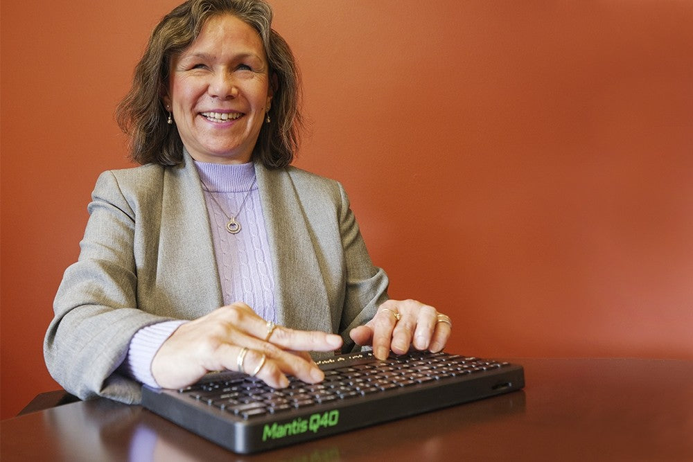 Affichage braille Mantis Q40 SP