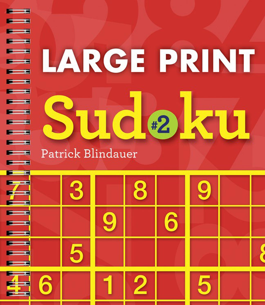 Image of Large Print Sudoku No2