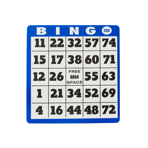 Easy-To-See Bingo Card