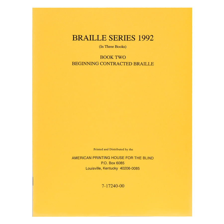 Image of Teachers Manual Braille Series Book 2 7-1724