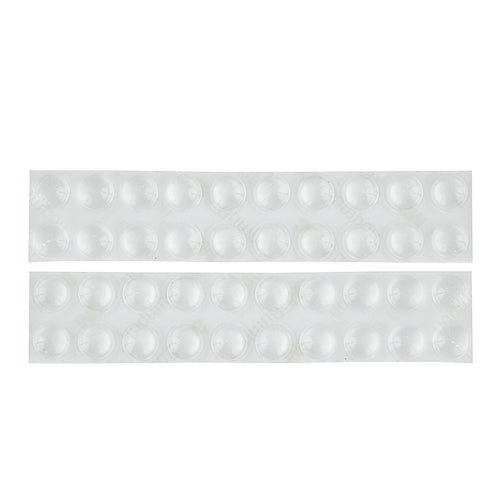 Points Tactile Clear Label Dots - Clear Small Pack / 40