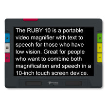 Load image into Gallery viewer, Ruby 10 HD Speech Video Magnifier SP