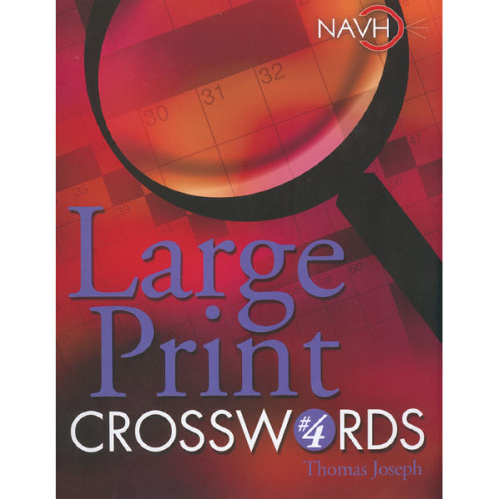 Large Print Crosswords #4