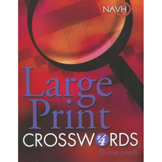 Large Print Crosswords #4