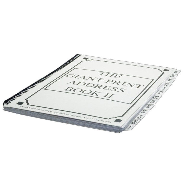 Giant Print Address Book