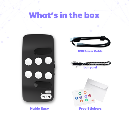 Hable Device New Items – CNIB SMARTLIFE