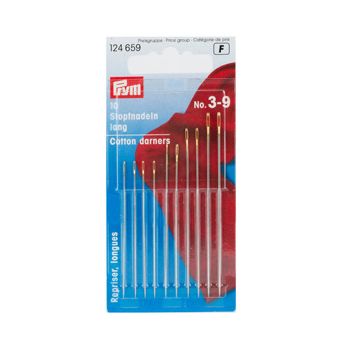 FINAL SALE Ten Pack Darning Size Needles - BB