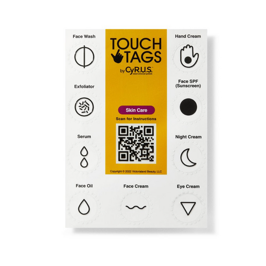 Kit de soins pour la peau Touch Tags