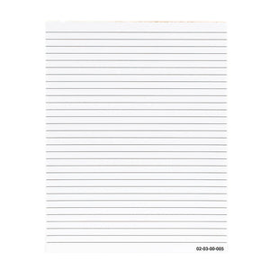 Image of FINAL SALE Lined Paper Pad - 5/16 Inch Spacing - BB