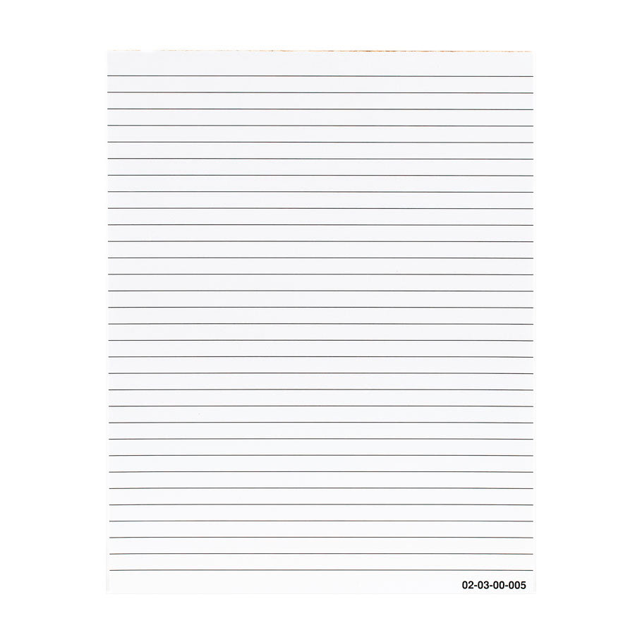 Image of FINAL SALE Lined Paper Pad - 5/16 Inch Spacing - BB