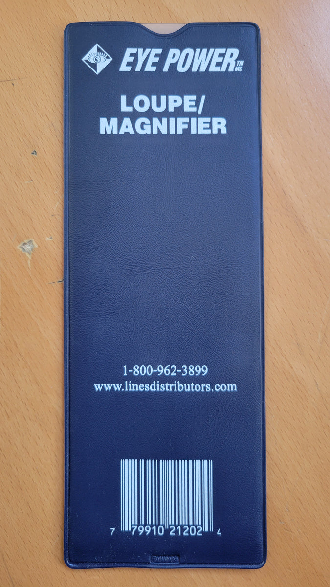 2X Bookmark Magnifier Blue Eye Power CNIB SMARTLIFE