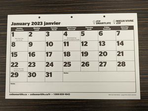2023 CNIB Large Print Calendar