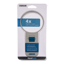 Load image into Gallery viewer, Carson 4X handheld LED Magnifier