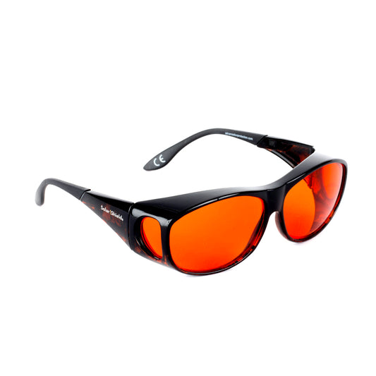 Lunettes de soleil à bouclier solaire