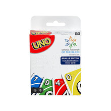 Load image into Gallery viewer, UNO Braille Edition Playing Cards GMM14 SP