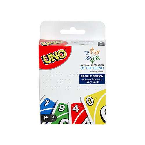 Image of UNO Braille Edition Playing Cards GMM14 SP