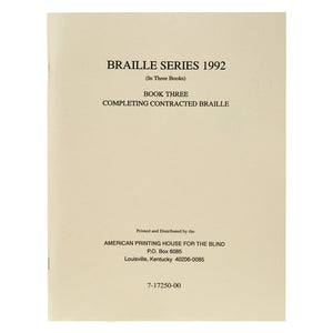 Image of Teachers Manual Braille Series Book 3 7-1725