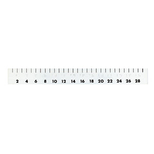 Image of Règle flexible braille/gros caractères 30 cm 1-03031-00