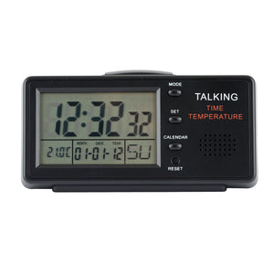 Réveil numérique parlant avec thermomètre