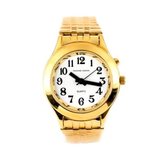 Montre Pour Femmes Parlant Or Finition Exp Bande 1 Bouton 