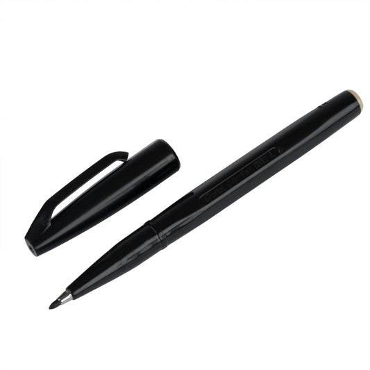 Stylo Pentel Fiber Tip - Noir 