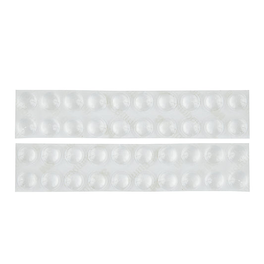 Bump-Ons Clear Label Dots - Clear Small 40/Pack