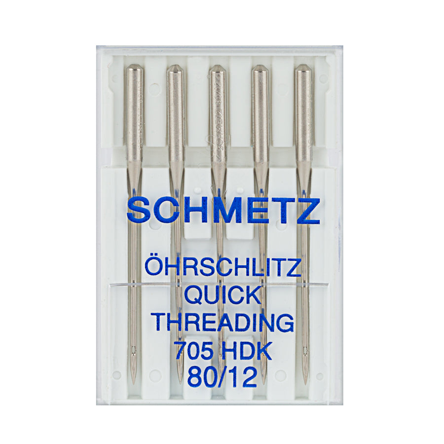 Image of Self-Threading Sewing Machine Needles Pack/5