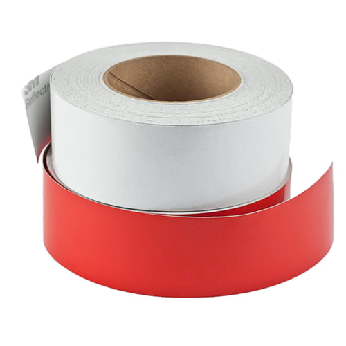 Reflective Conspicuity Tape 2in - Red - Sold By Yard