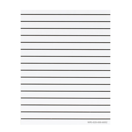 Lined Paper Pad - 5/8 inch Spacing