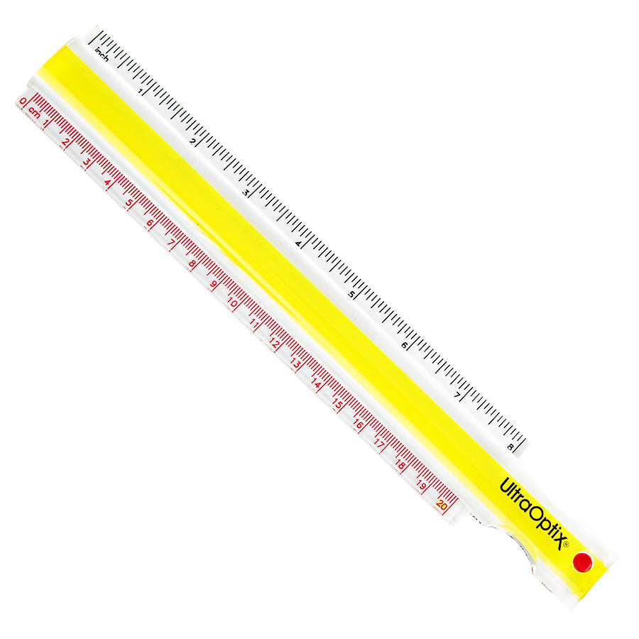 Image of FINAL SALE 2X 8 inch Bar Mag Yellow Line - BBV