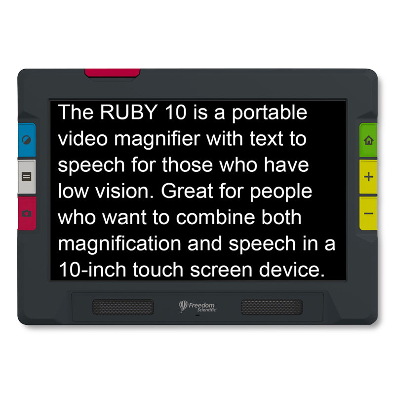 Ruby 10 HD Speech Video Magnifier SP